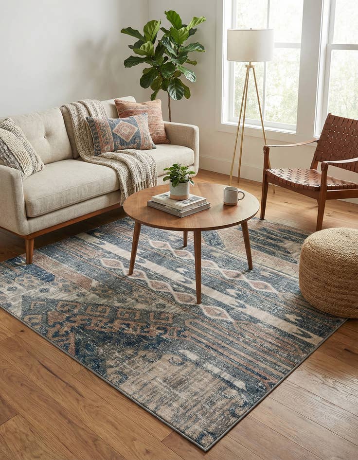 Detail image of 6' x 6' Oregon Square Rug