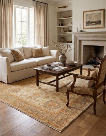 5' x 6' 6 Peshawar Ziegler Rug