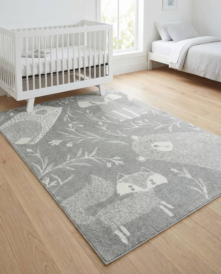 Detail image of 5' x 7' Whimsy Kids Rug