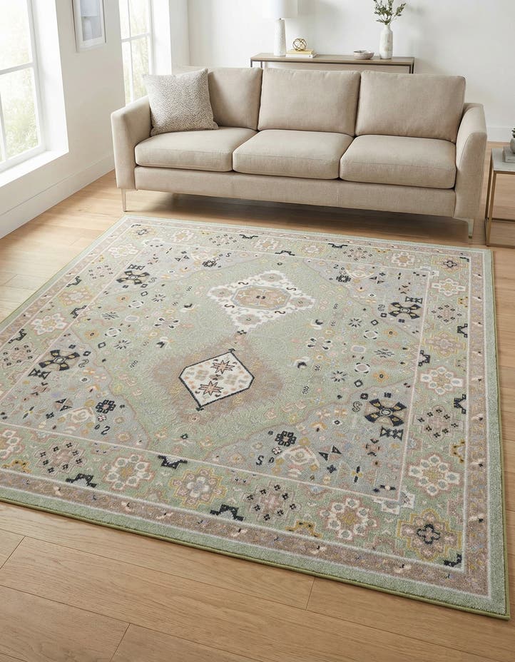 7' 10 x 7' 10 Kamala Washable Square ...