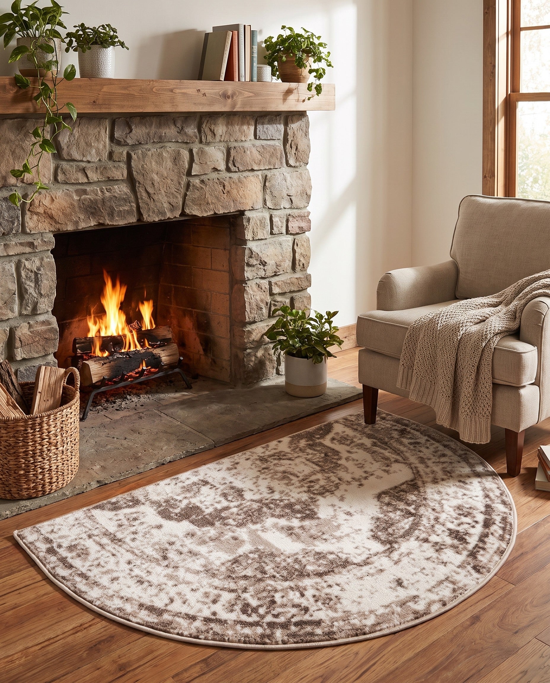 2' 2 x 3' 7 Monte Carlo Hearth Rug