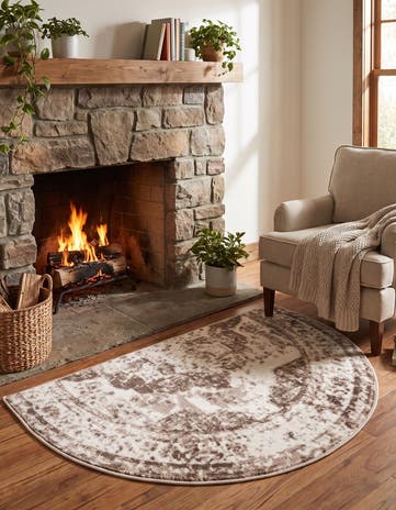 2' 2 x 3' 7 Monte Carlo Hearth Rug