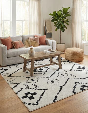 Ivory Morocco Rug