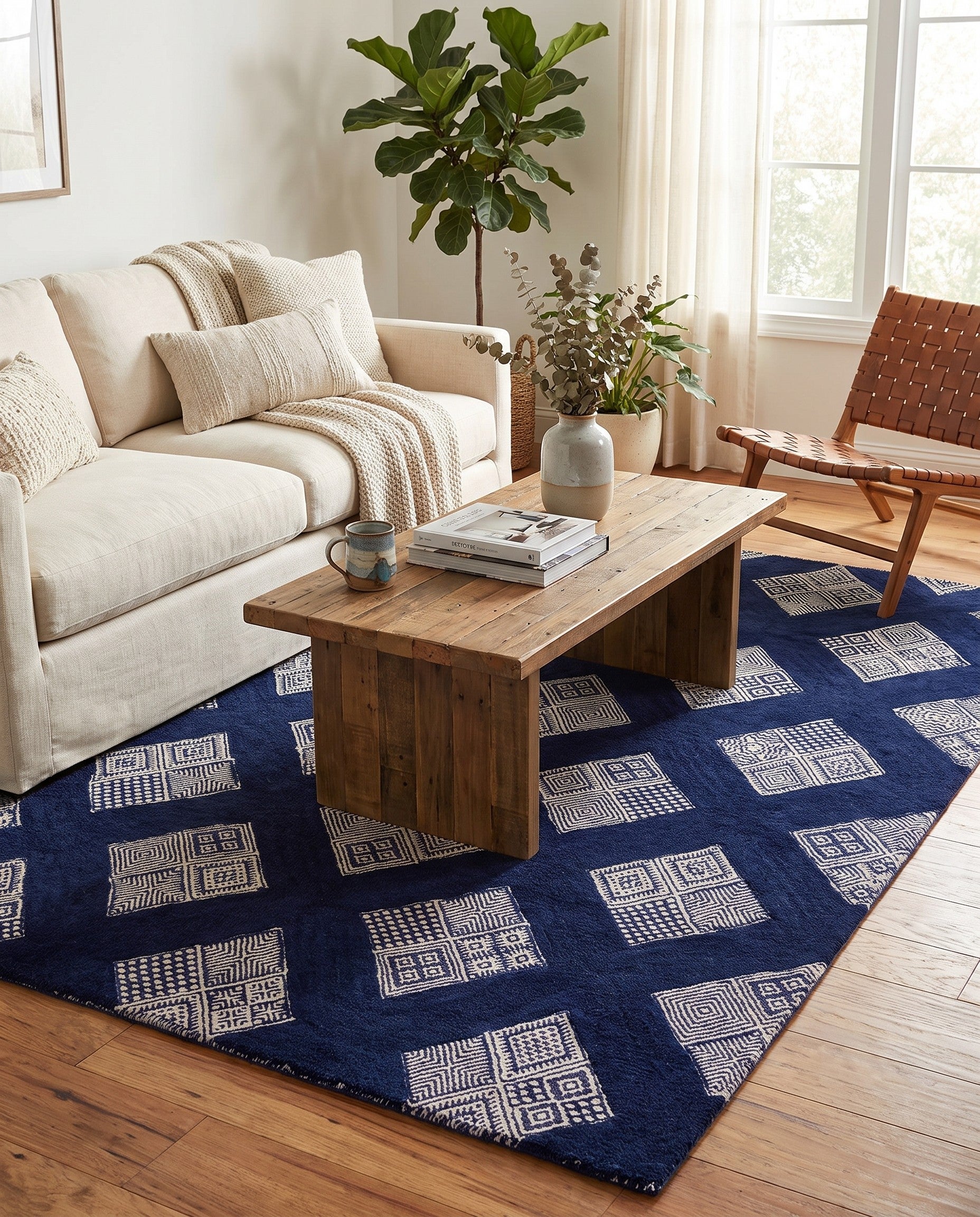 5' 2 x 8' 4 Hand Knotted Oriental Rug