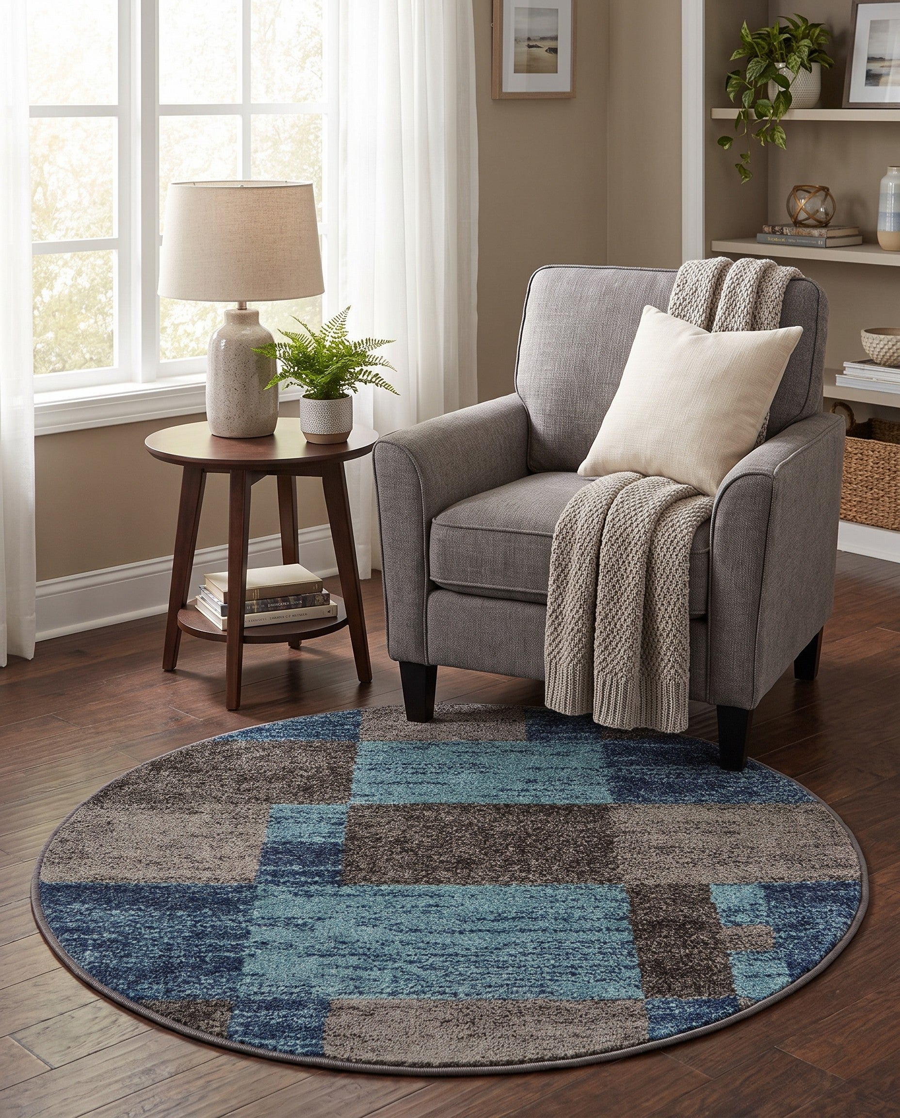 3' x 3' Equinox Round Rug