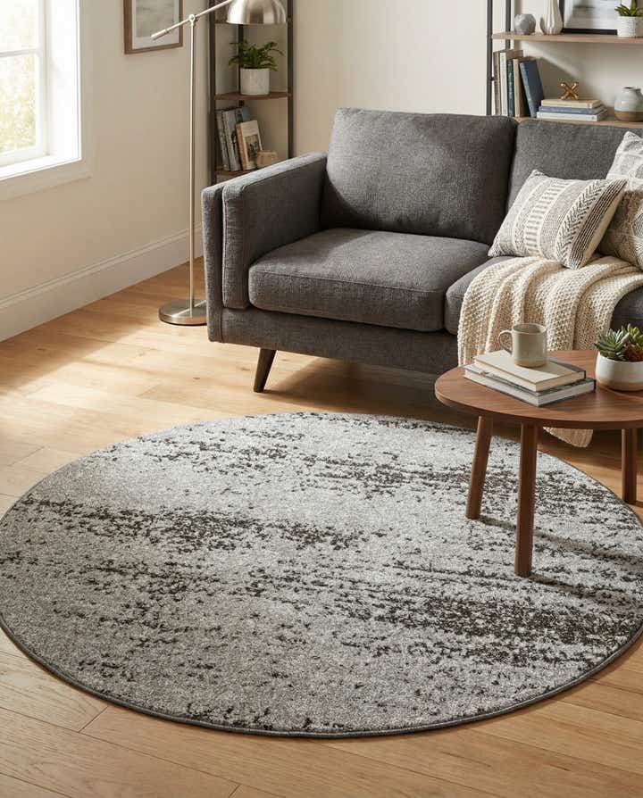 4' x 4' Angelica Round Rug