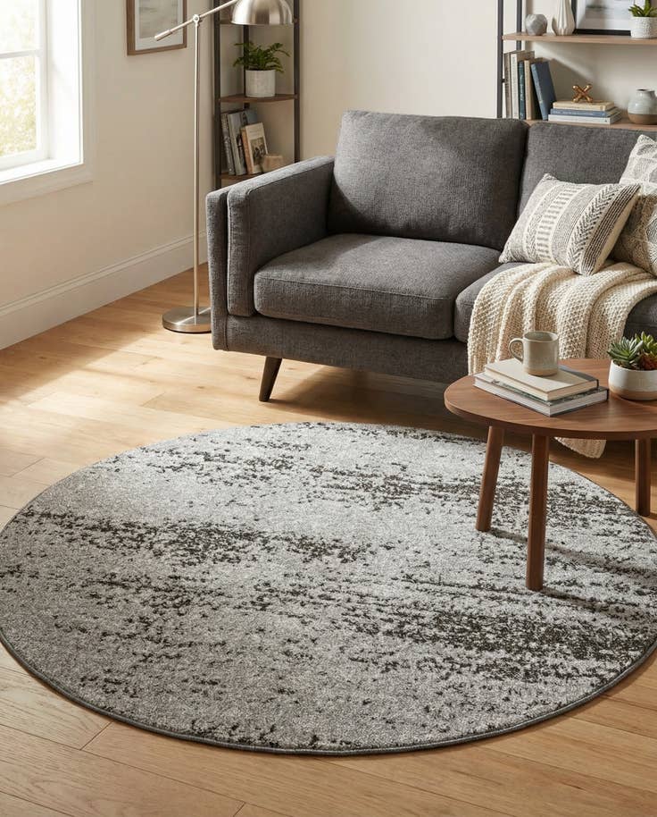 Detail image of 4' x 4' Angelica Round Rug