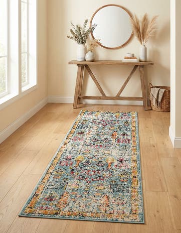 2' x 6' 9 Washable El Paso Runner Rug