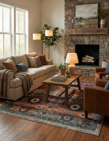 Isabella Square Rug