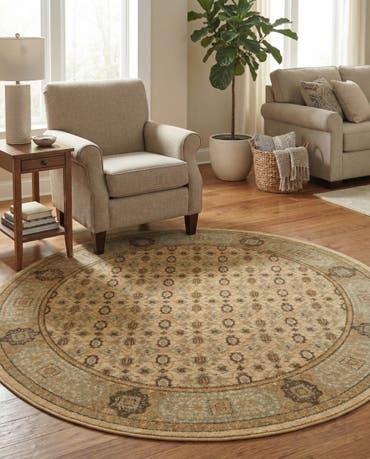  6' x 6' Amina Round Rug