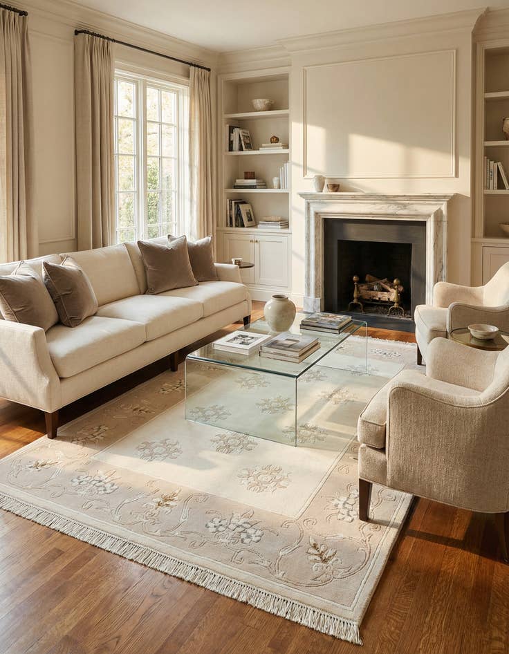 Detail image of 4' 1 x 6' Darya Rug