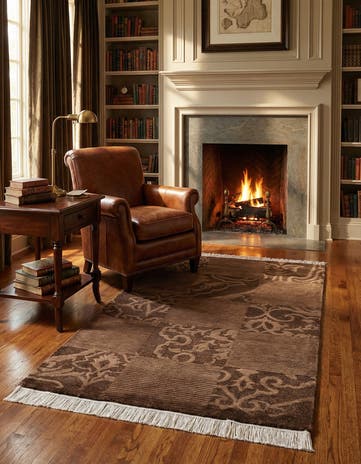 2' 9 x 5' 1 Hand Knotted Darya Wool Rug