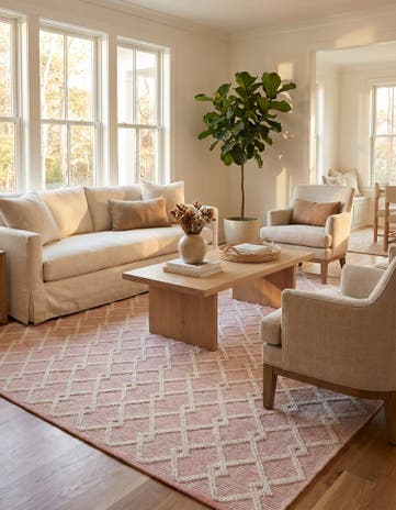 7' 10 x 10' Hand Knotted Jill Zarin Dorset Rug