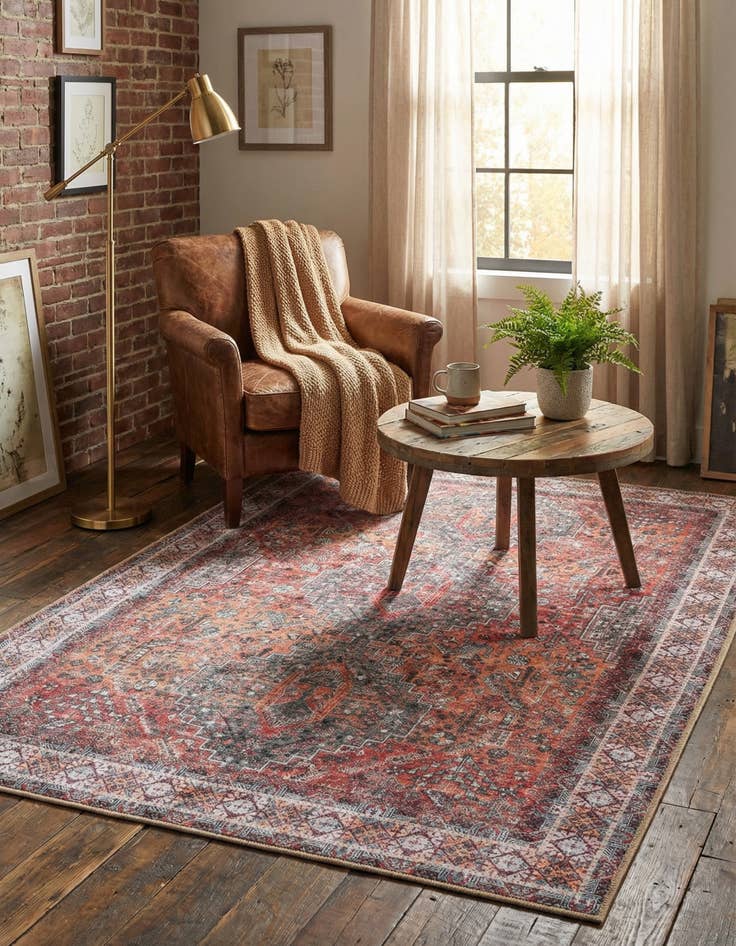 Detail image of 4' 1 x 6' 1 Timeless Rug