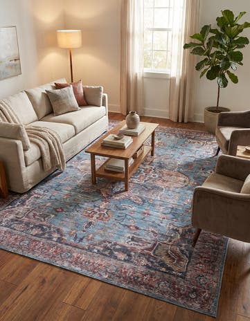 9' 2 x 12' Washable Maahru Rug