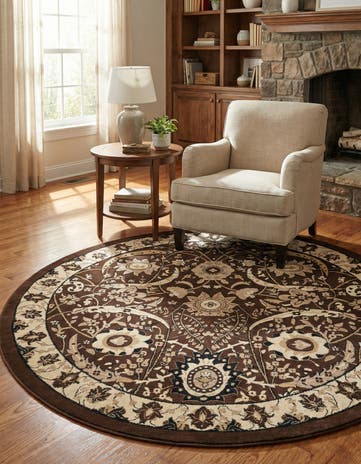 7' 10 x 7' 10 Neda Round Rug