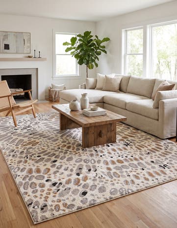 9' x 12' Sepia Rug