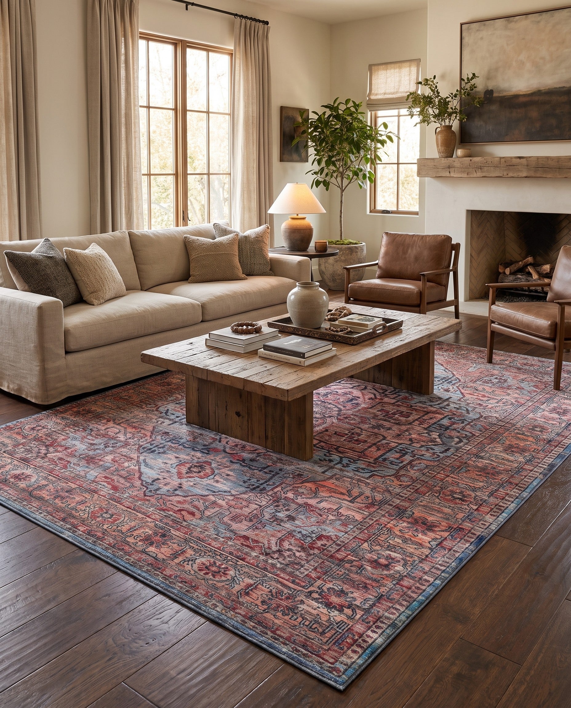 Blue Maahru Rug