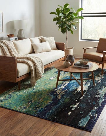 5' x 8' Washable Hyacinth Rug
