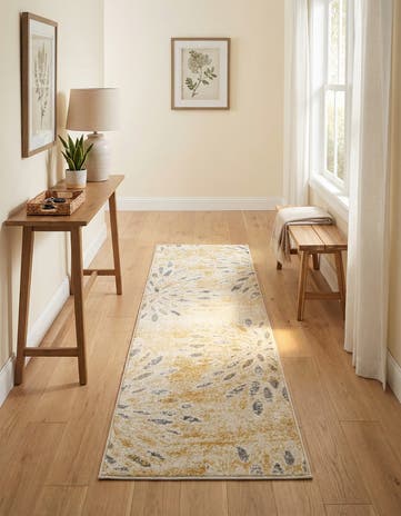 Yellow Charleston Runner Rug