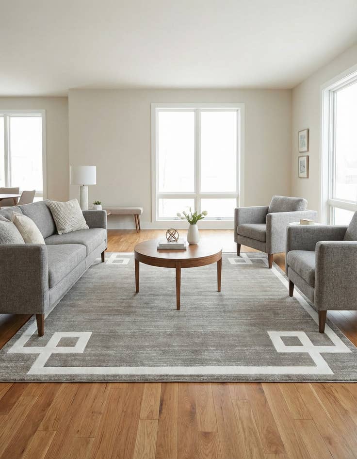 Detail image of 7' 10 x 7' 10 Uptown Lenox Hill Square Rug