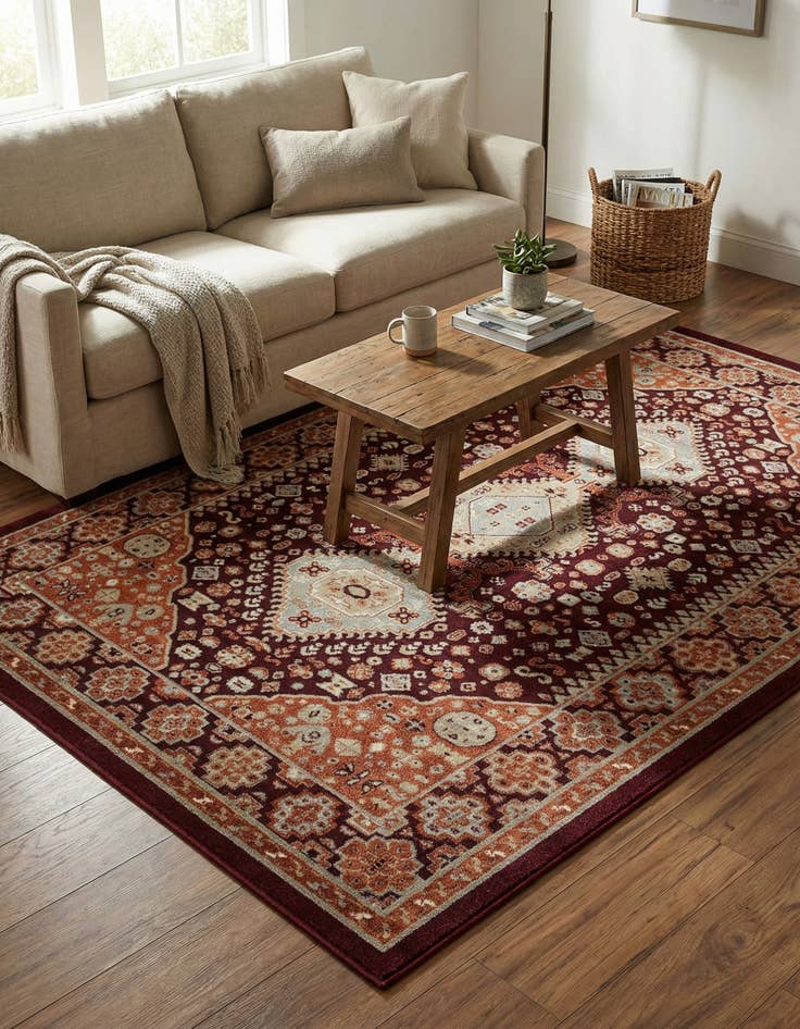 Detail image of 6' x 9' Kamala Washable Rug