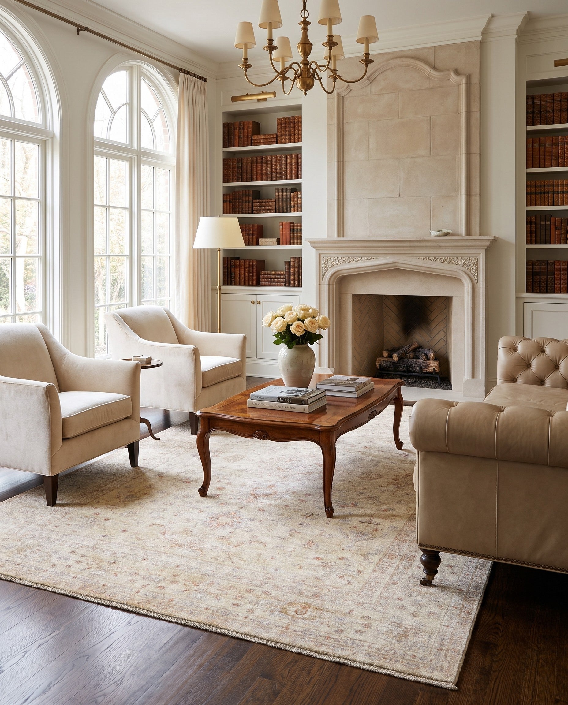 6' 10 x 10' Hand Knotted Ziegler Rug