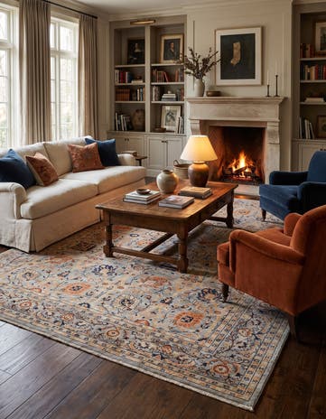 8' 2 x 9' 9 Hand Knotted Ariana Ziegler Rug