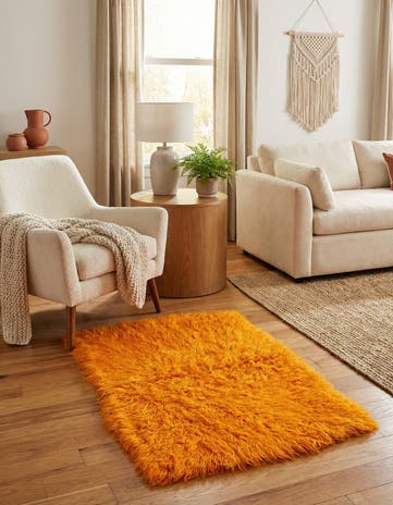 2' 8 x 4' 2 Hand Knotted Moroccan Wool Rug