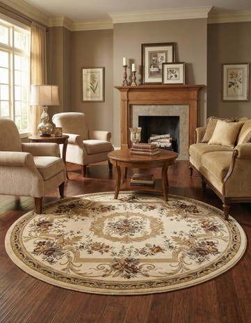 7' 10 x 7' 10 Chateau Round Rug