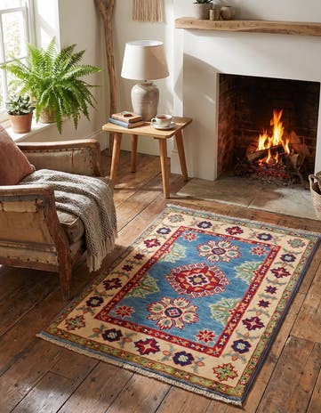 2' 1 x 2' 10 Hand Knotted Kazak Rug