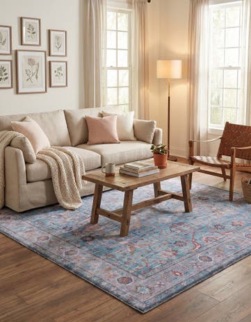 7' 10 x 7' 10 Washable Maahru Square Rug