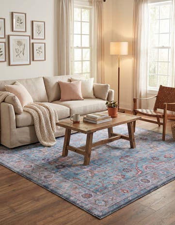 7' 10 x 7' 10 Washable Maahru Square Rug
