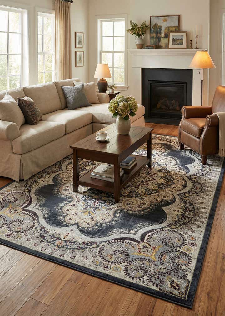 9' x 12' Kamala Washable Rug