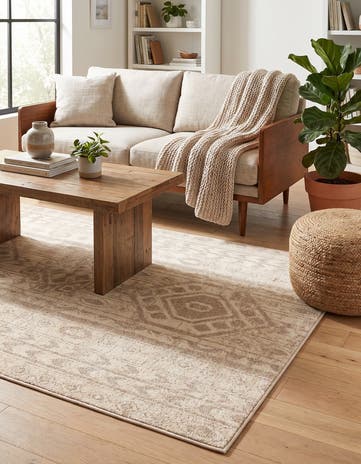 Ivory Contour Rug