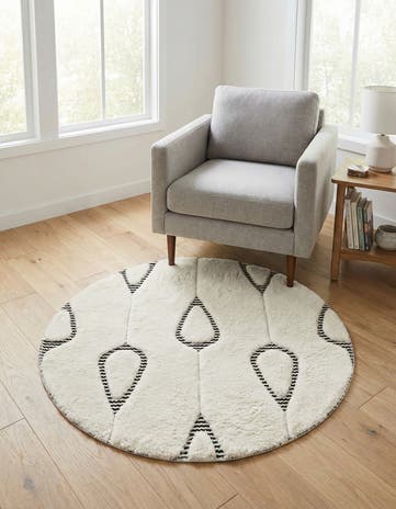 3' x 3' Prismatic Round Rug