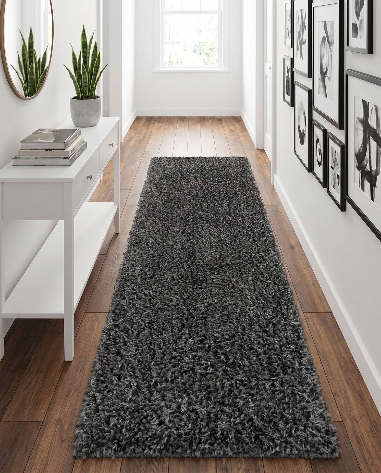 2' x 8' Zermatt Shag Runner Rug