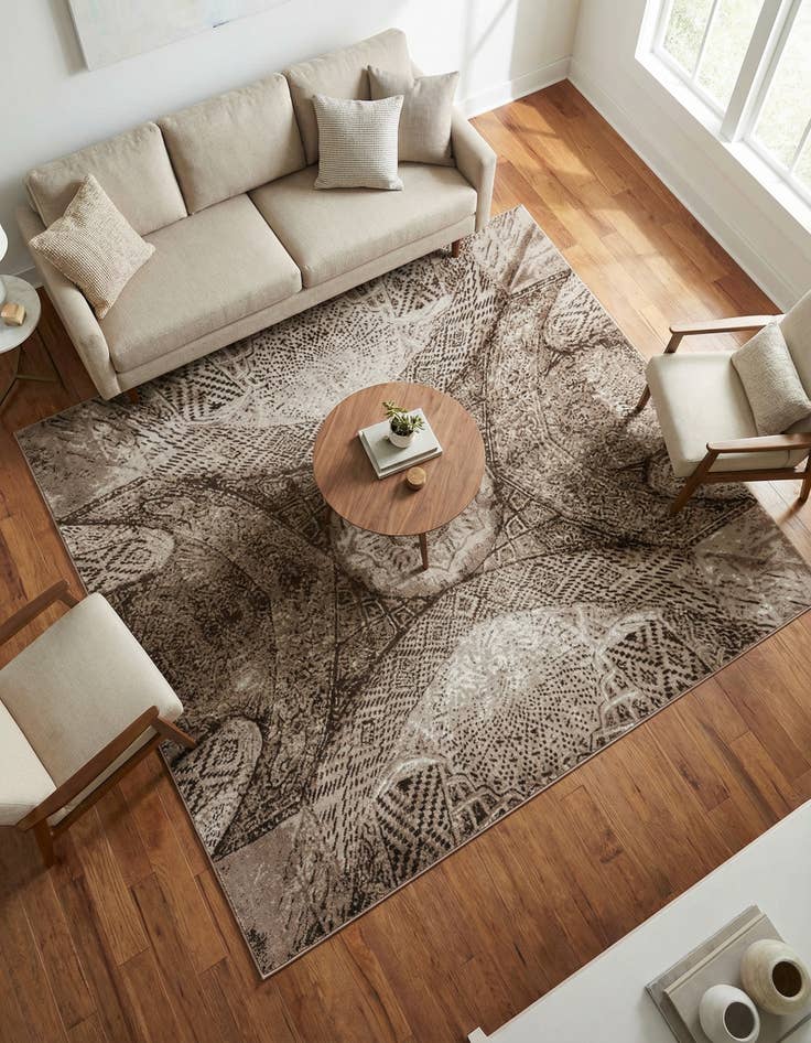 Detail image of 7' 10 x 7' 10 Monaco Square Rug