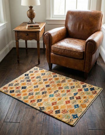 3' 1 x 4' 8 Hand Knotted Balouch Wool Rug