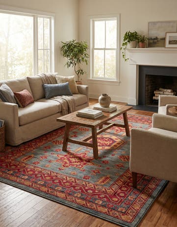 9' x 12' Sara Rug