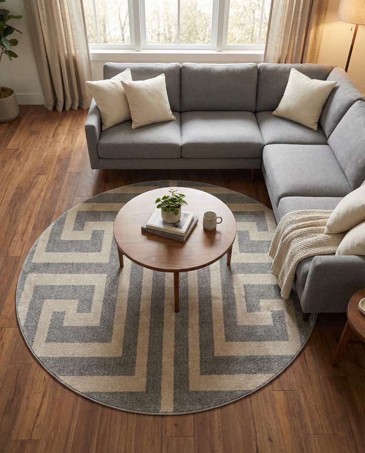 6' x 6' Hera Round Rug