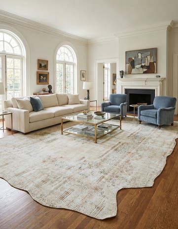 9' 4 x 12' 6 Hand Knotted Ultra Vintage Persian Wool Rug