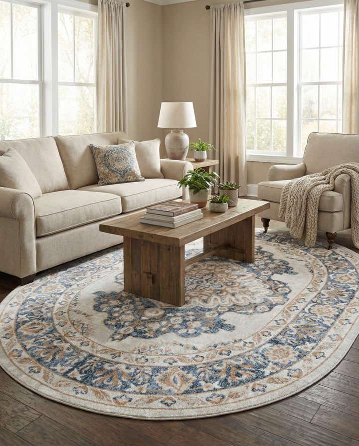 8' x 10' Oxford Oval Rug
