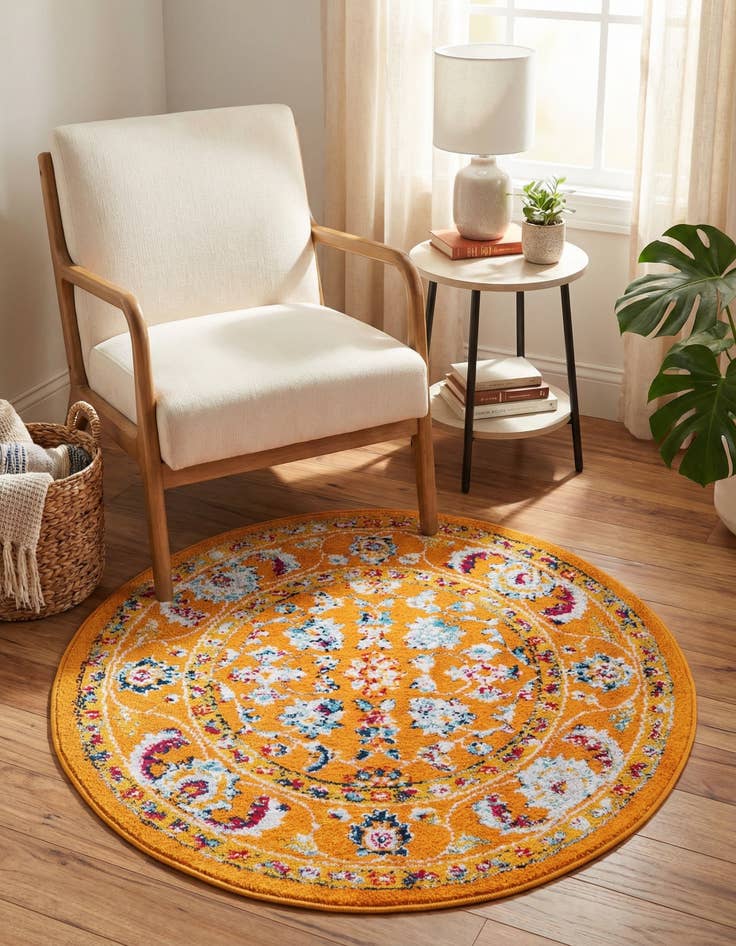 Detail image of 3' x 3' Aurelia Round Rug