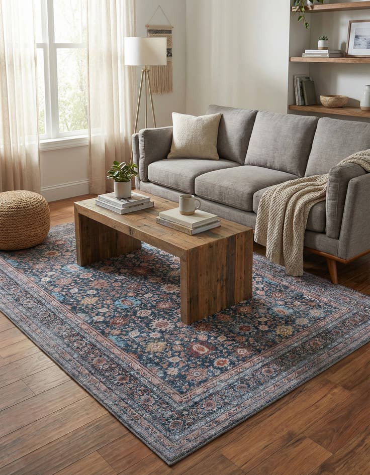 Detail image of 5' 3 x 8' Yara Rug