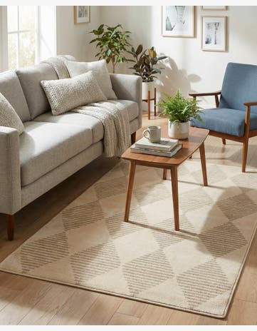 Ivory Contour Rug