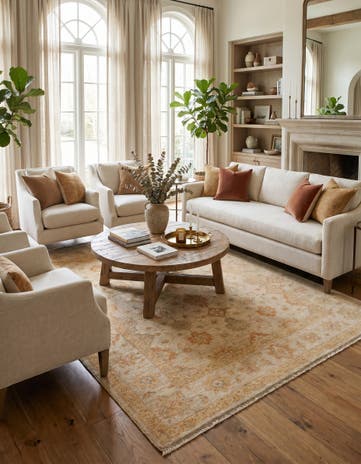 5' x 6' 9 Kaizar Wool Rug
