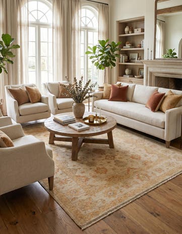 5' x 6' 9 Kaizar Wool Rug