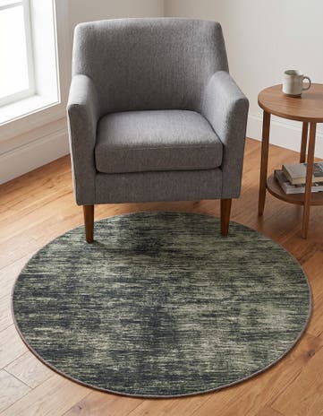 3' 6 x 3' 6 Asha Round Rug