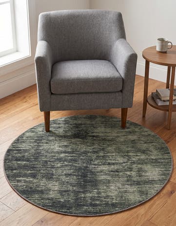 3' 6 x 3' 6 Asha Round Rug